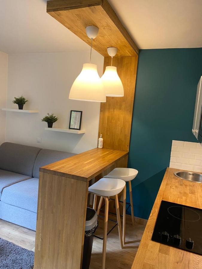 Centre Saint-Gervais Studio Vert Moderne 2 Pers Proche Telecabine Kültér fotó